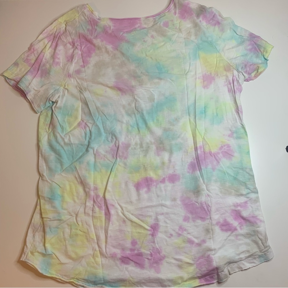 Grayson Threads Multicolor Tie-Dye 'Happy Mama' Tee - Picture 3 of 3